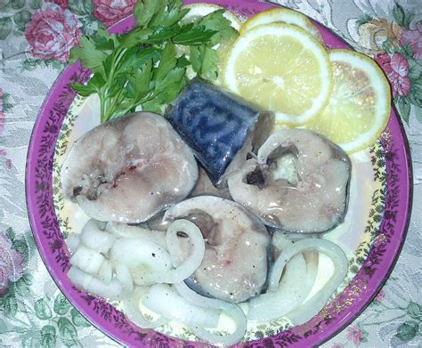 Скумбрия соленая кусочками - пошаговый рецепт с фото на Повар.ру