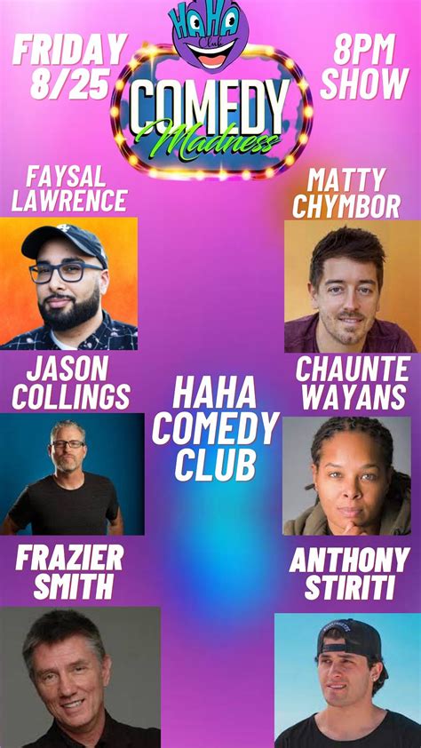 Comedy Madness Tickets at Ha Ha Comedy Club in Los Angeles by Haha ...