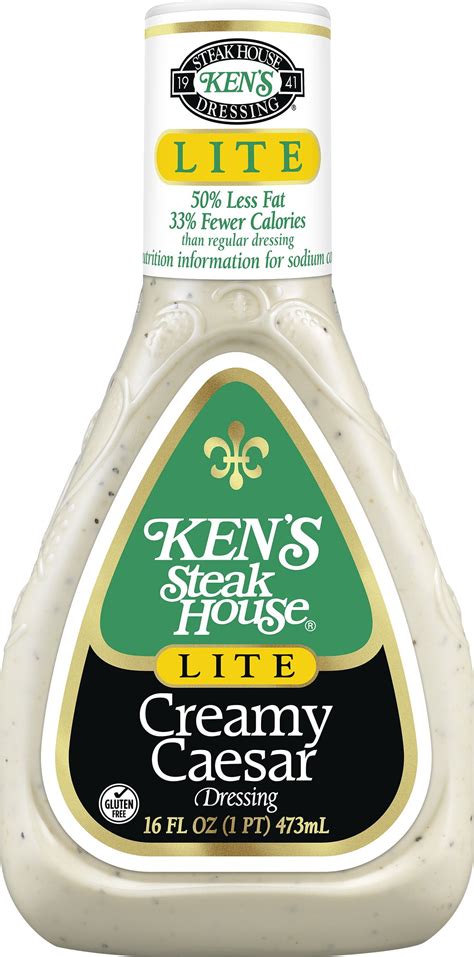 Ken's Light Caesar Dressing Nutrition at Rick Lewis blog