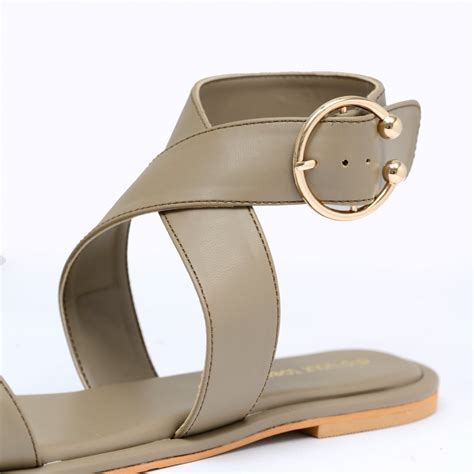 Sage cross strap sandals – Dip Your Toes