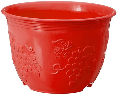 GARDENS NEED 100% Virgin Plastic Leafy Pot -8" | Set of 4 Planter ...