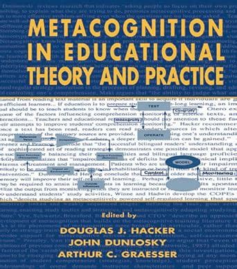 Metacognition in Educational Theory and Practice (Educational ...