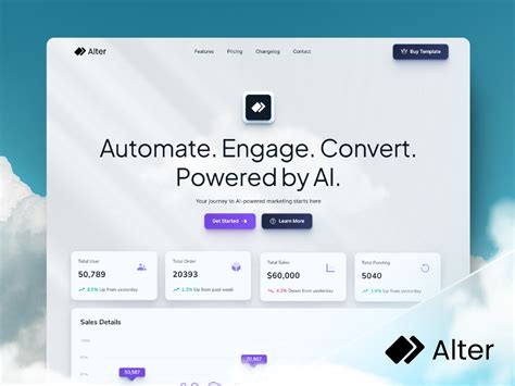 Free Responsive AI Website Templates & Landing Pages — Framer Marketplace