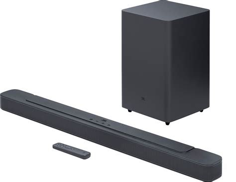 JBL 2.1 Channel Soundbar with Wireless Subwoofer Black ...