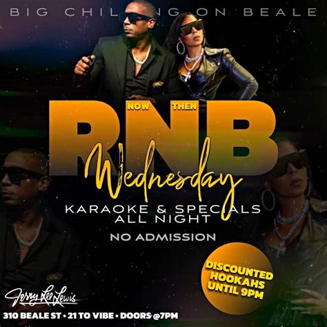 RnB Karaoke Wednesdays , 310 Beale, Memphis, 1 November 2023 | AllEvents.in