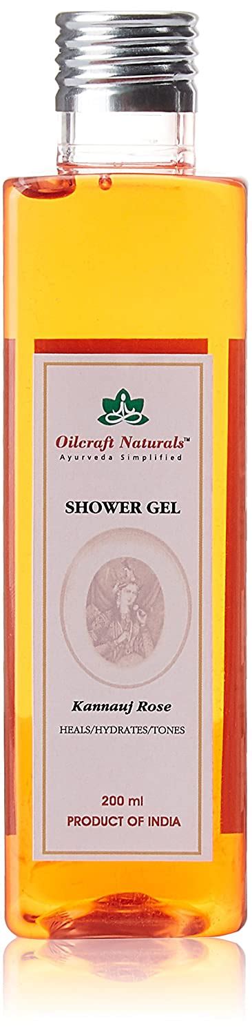 Buy Oilcraft Naturals -(MGK) Rose Shower Gel-200ml Online at Low Prices ...