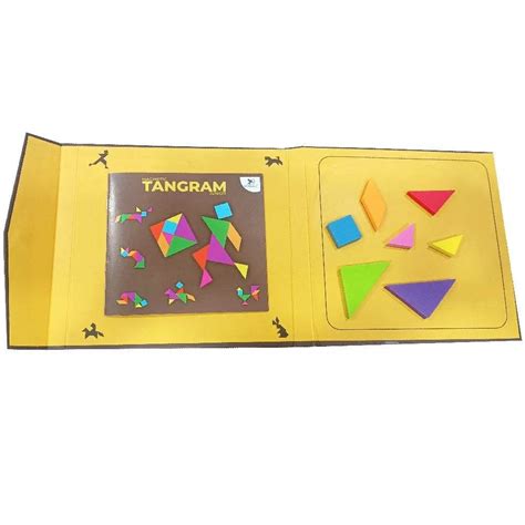 Tangram Junior Magnetic Brain Game Exciting Fun – T-Rex the toyland ...