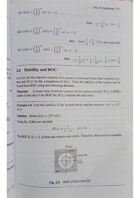 z transform properties of signals and systems - The 2 (ii) Ans: Ans: 12 ...