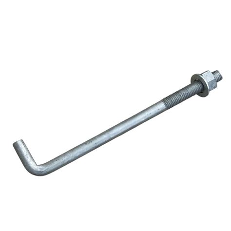3/4" x 12" Concrete Anchor L-Bolts (Nuts & Washers Included) – Sandbaggy