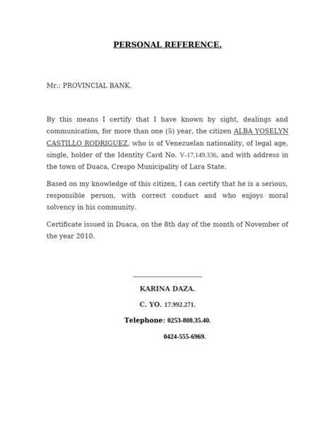 Image result for Personal Reference