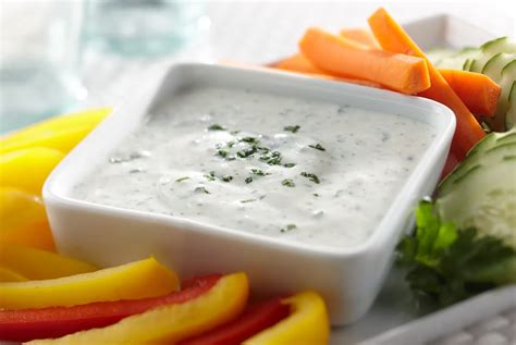 Dill Vegetable Dip - The Miracle Bean