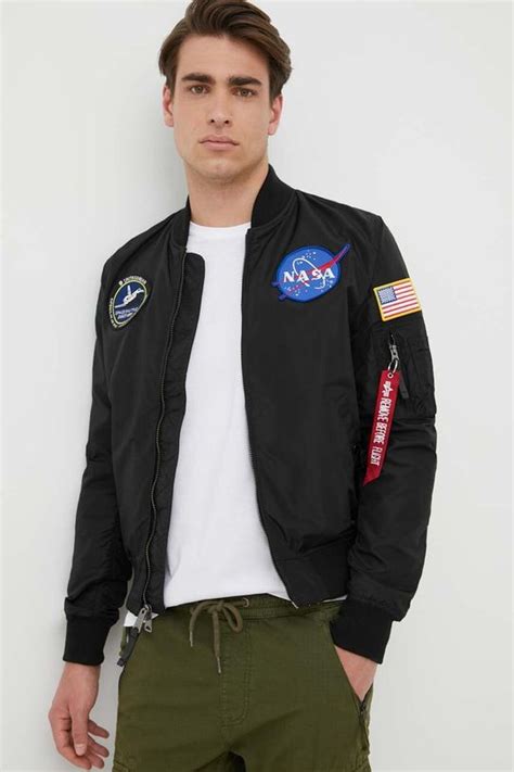 Alpha Industries kurtka bomber dwustronna MA-1 TT NASA REVERSIBLE II ...