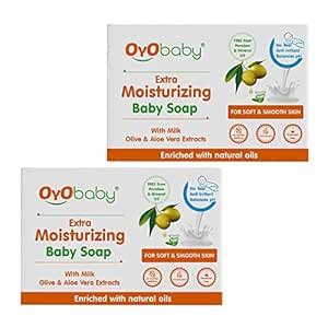 OYO BABY Baby Bathing Bar For Baby’s Sensitive Skin | Gentle Cleansing ...