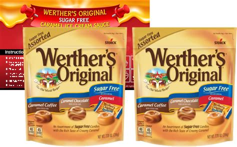 Amazon.com : Werthers Sugar Free Chewy Caramels (Pack of 4) : Grocery ...
