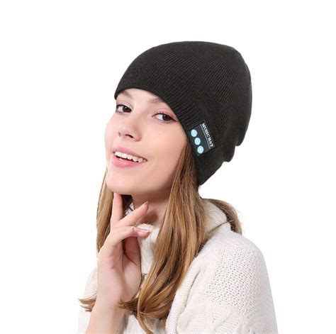 Hirmet Beanie Cap Beanie with Wireless Bluetooth Headset Cap for Men ...