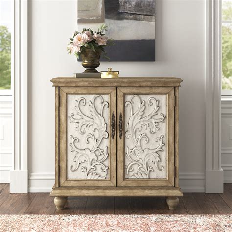 Kelly Clarkson Home Liza Solid Wood 2-Door Accent Cabinet & Reviews | Wayfair