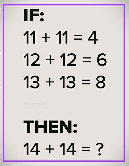 Image result for Tricky Math Puzzles
