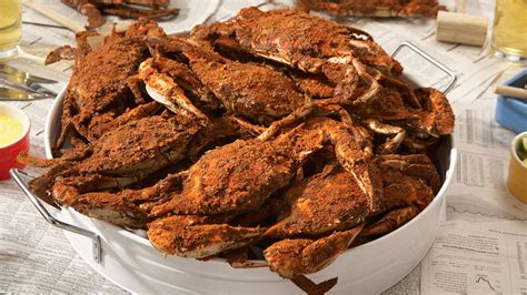 Cooked Blue Crabs