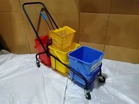 Stainless Steel Mopping Trolley - SS Mopping Trolley Manufacturer from ...