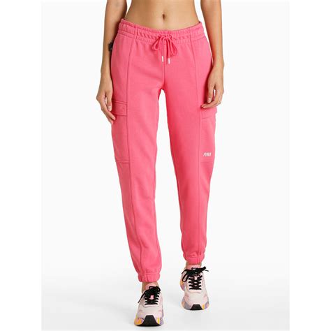 Buy Puma Swxp Women Pink Cargo Pants Online