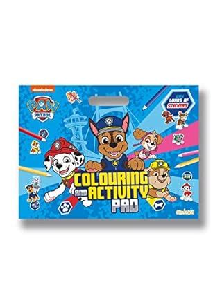 Paw Patrol Activity & Colouring Pad : Amazon.in: Toys & Games
