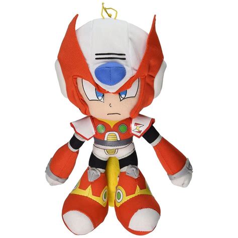 Mega Man X Zero 8 Inch Plush Figure | Mega man, Mega man toys, Plush