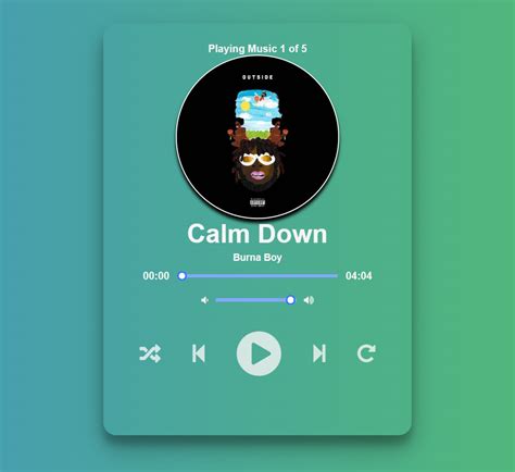 Image result for Web Dev Simplified JavaScript App Music Player