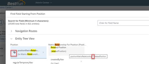 3249868 - Position Matrix Relationship mapping is not working in ...