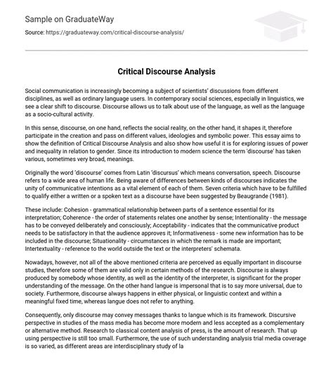 Image result for Critical Discourse Analysis