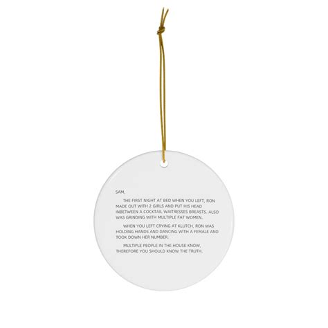 The Note Jersey Shore Christmas Ornament - Etsy