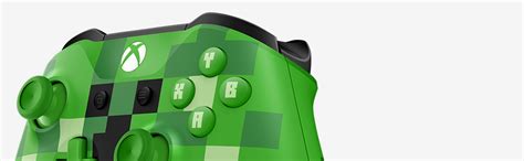 Microsoft Xbox One Wireless Controller Minecraft Creeper