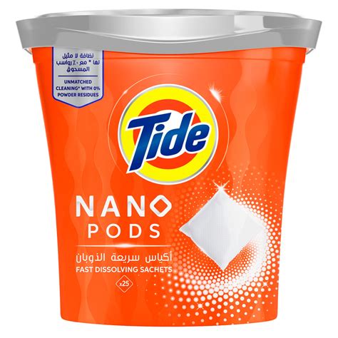 Tide Nano Pods 25pcs 2.125kg Online at Best Price | Washing Pwdr T.Load ...