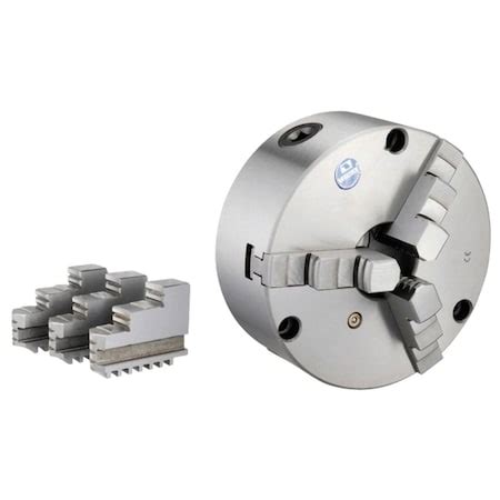 Vertex Vertex 6" 3-Jaw Front Mount Lathe Chuck 2 Sets Of Jaws 3800-5822 ...