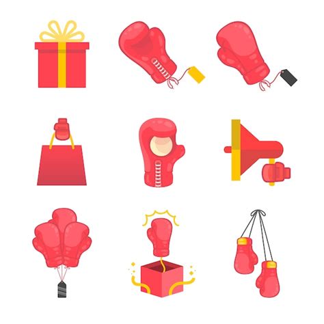 Red Boxing Icon 的图像结果