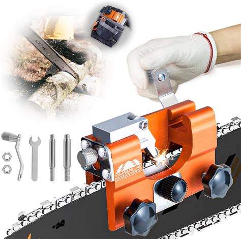 Amazon.com: Timberline Handheld Chainsaw Sharpener Tool - Portable and ...