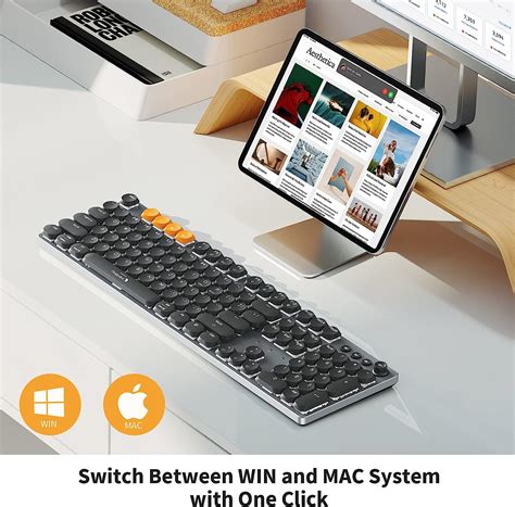 Buy ProtoArc Bluetooth Mechanical Keyboard for Office, MECH K300 ...