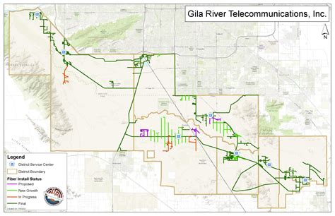 Maps | Gila River Telecommunications, Inc.