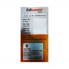Edicumin Tablet 30 - Uses, Side Effects, Dosage, Price | Truemeds