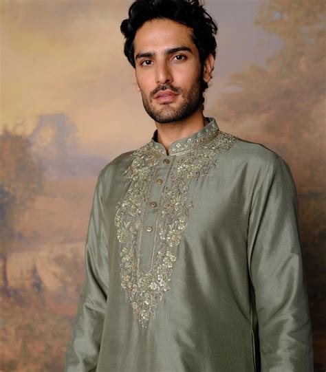 Mint Green Embroidered Kurta Set – Deval The Multi Designer Store