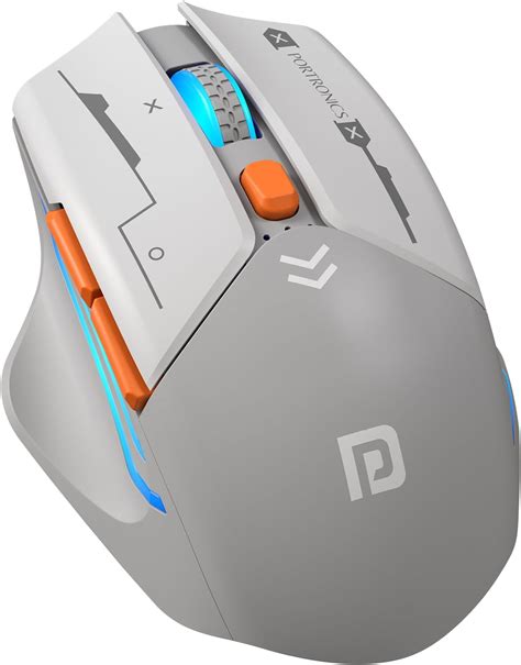 Amazon.in: Buy Portronics Vader Max Wireless Rechargeable Mouse, Thumb ...