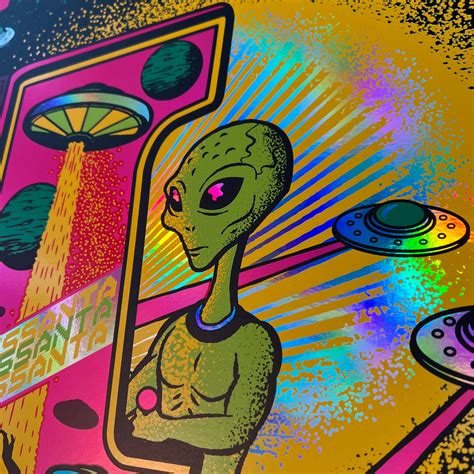 Puscifer - Franklin TN (Rainbow Foil) - Status Serigraph