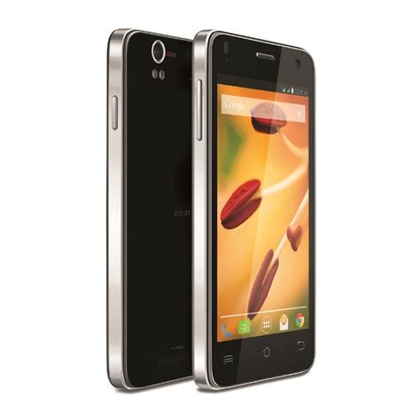 LAVA Iris X1 with 4.5-inch display, quad-core Broadcom processor ...