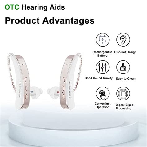 Buy IncenSonic OTC Hearing Aids for Seniors and Adults - Receiver-in ...