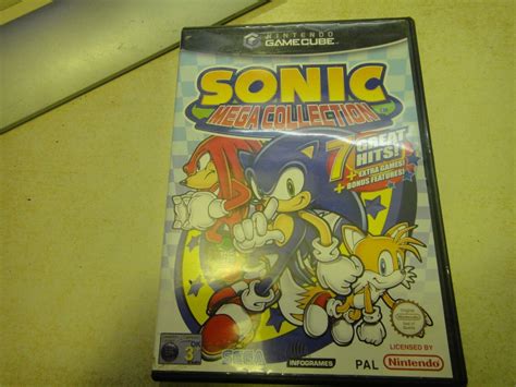 Image result for Sonic Mega Collection GameCube Disc
