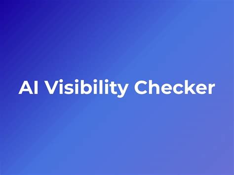 How to Check Your Brand’s AI Visibility for Free (Step-by-Step Guide)