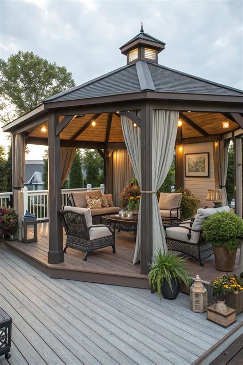 19+ Stylish Deck Roof Ideas for Cozy Outdoor Spaces