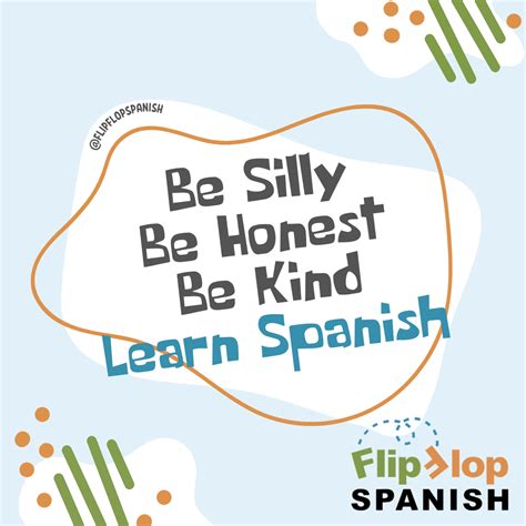Silly in Spanish Category One (Using Opposites) – Flip Flop Spanish ...