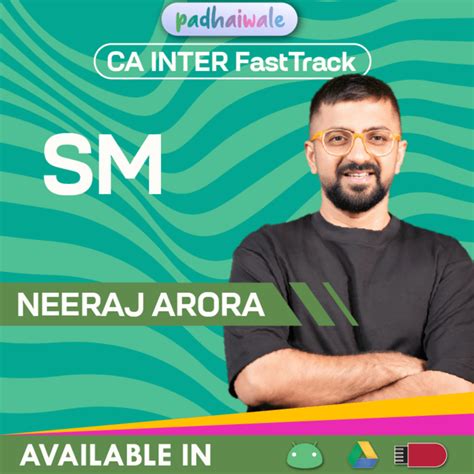 CA Inter Strategic Management (SM) FastTrack Batch by Neeraj Arora