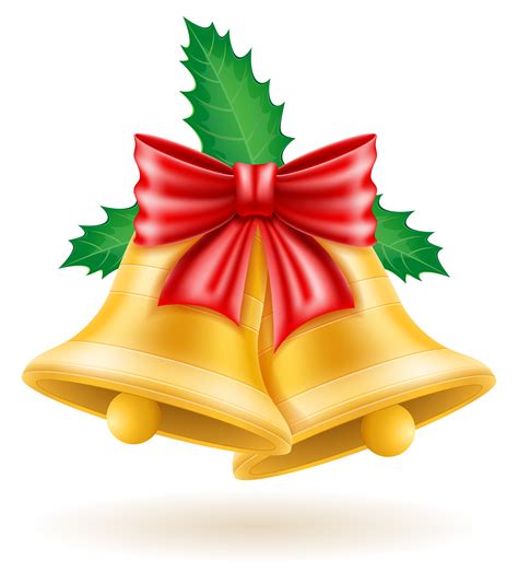 christmas gold bells vector illustration 513358 Vector Art at Vecteezy