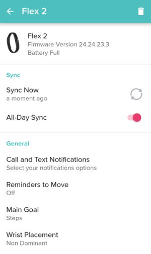 Image result for Flex 2 Fitbit How to Program